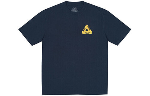 Palace Skeledon T-Shirt Navy 三角骷髅头图案短袖T恤 男女同款 / Футболка Palace Skeledon T Shirt PAL-SS18-75