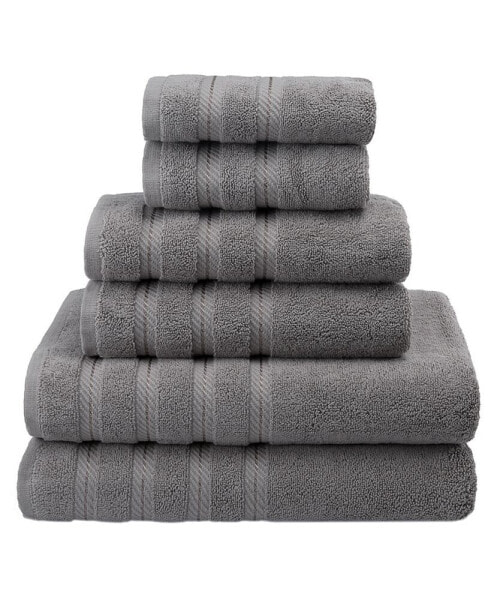 100% Cotton Luxury 6-Piece Towel Set