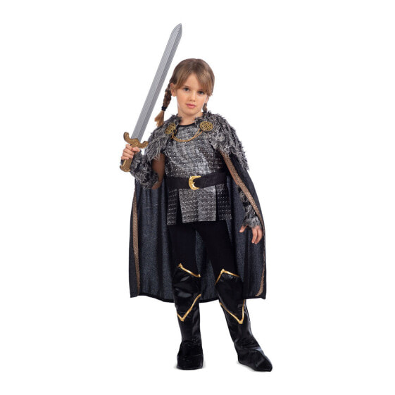 Costume for Children My Other Me Female Viking Black Grey (5 Pieces)