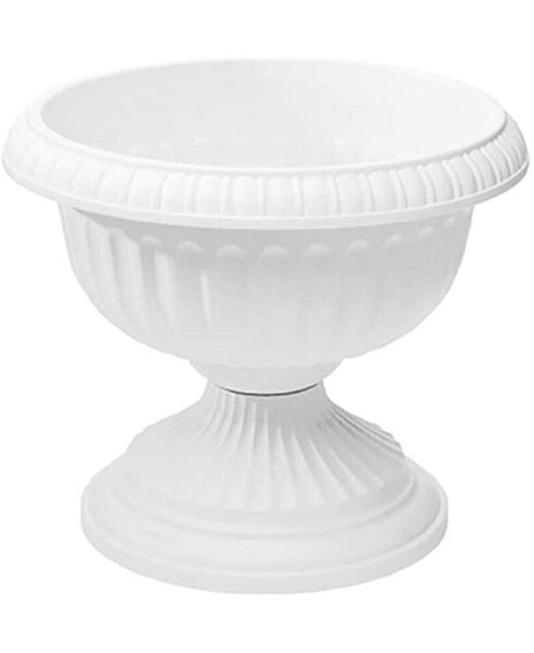 Садовая ваза Новелти Греческая белая, 12 дюймов