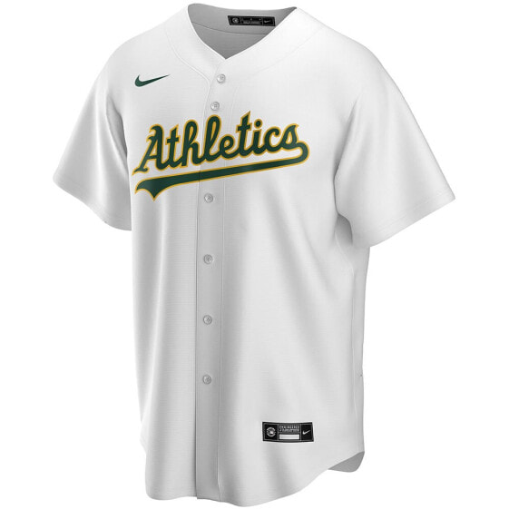 NIKE Oakland Athletics Official Replica Home short sleeve T-shirt