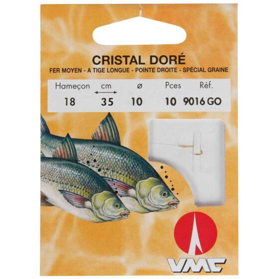 RAGOT Cristal Gold 9016GO Tied Hook 0.35 m 0.160 mm