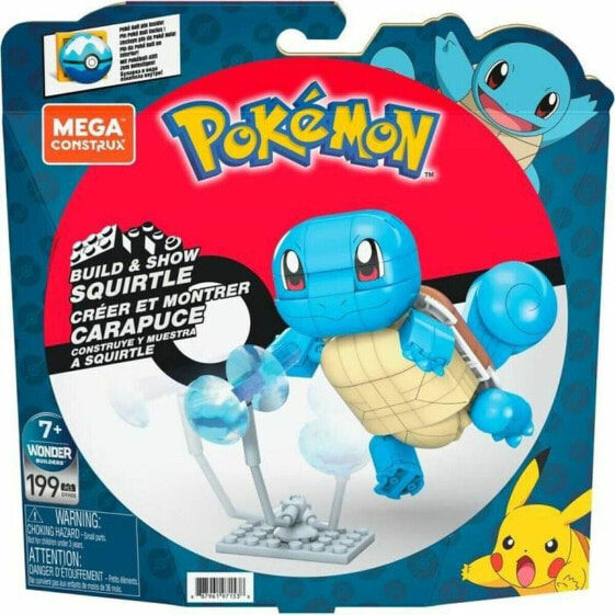 Игровой набор Pokemon Playset Squirtle Pokemon to Build 200 Pieces (Покемоны для сборки 200 деталей)