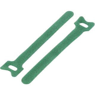 Conrad Electronic SE Conrad TC-MGT-180GN203 - Hook & loop cable tie - Green - 18 cm - 12 mm