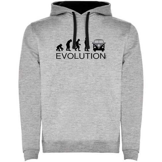KRUSKIS Evolution Surf California Van Two-Colour hoodie