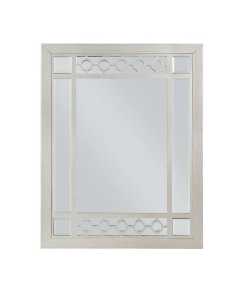 Varian Mirror, Silver & Mirrored Finish