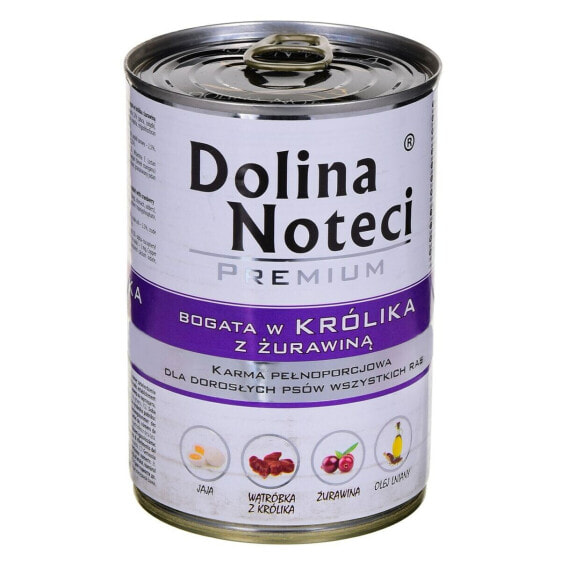 Влажный корм Dolina Noteci Premium Черника Кролик 400 g