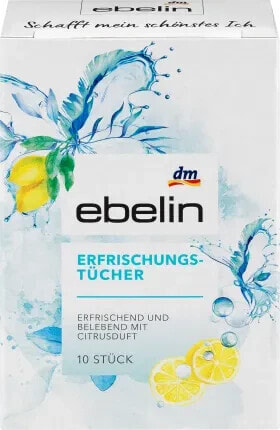 Erfrischungstücher Citrusduft, 10 St