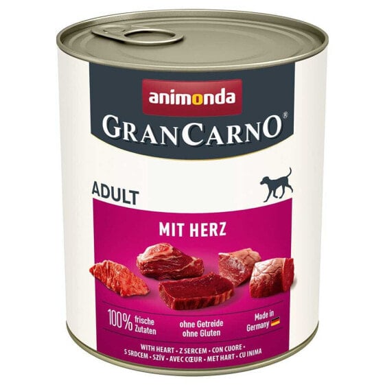 ANIMONDA GranCarno Adult with hearts 800g wet food for dog