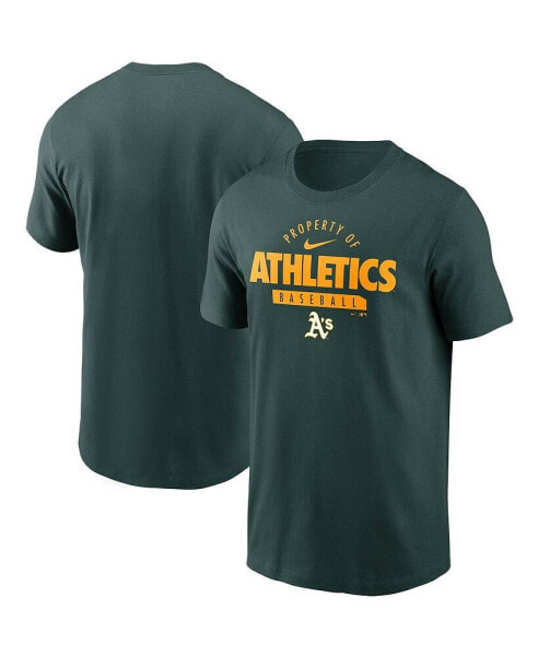 Men's Green Oakland Athletics Primetime Property Of Practice T-shirt