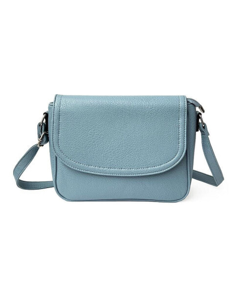 Ladies Crossbody Bag with Front Flap