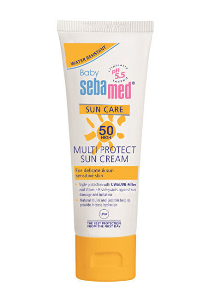 Детский солнцезащитный крем SPF 50 Baby (Sun Cream) 75 мл