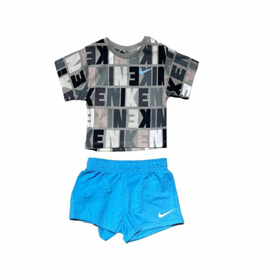 Спортивный костюм Nike Knit Short для девочек синий