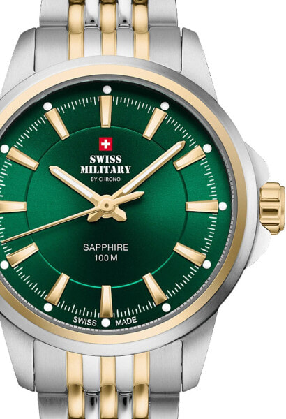 Swiss Military SM34105.06 Ladies Watch Classic Sapphire Glas 28mm 10ATM