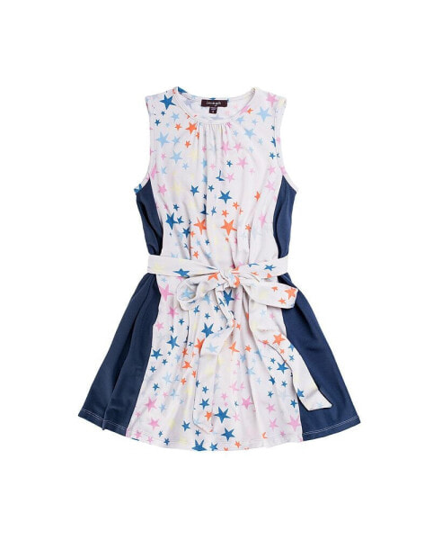 Платье для малышей IMOGA Collection Jessie Star с поясом и акцентными боковыми панелями