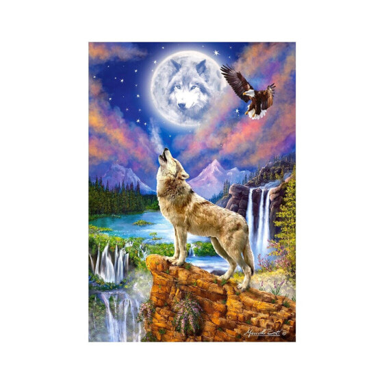 Развивающий пазл Castorland Puzzle Wolfsnacht 1500 шт.