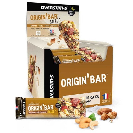 OVERSTIMS Origin Bar Salat Energy Bars Box 25 Units