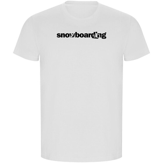 KRUSKIS Word Snowboarding ECO short sleeve T-shirt
