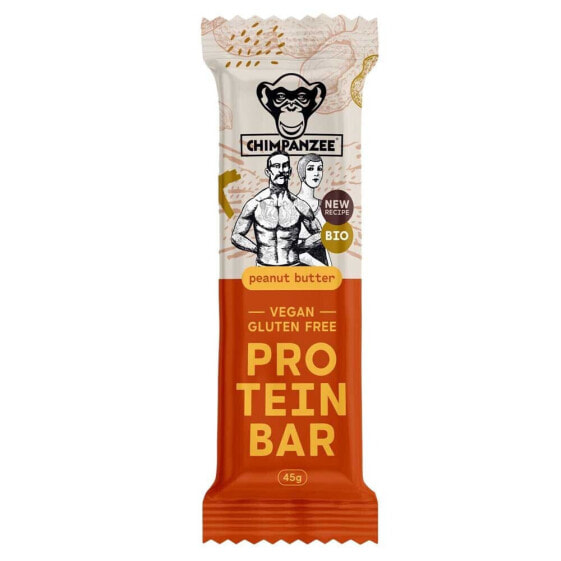 CHIMPANZEE Bio Peanut Butter Protein Bar 45g