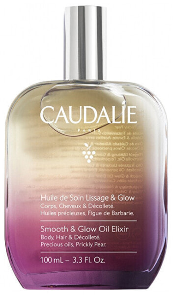 Блеск и уход Масло-эликсир Smooth & Glow Caudalie