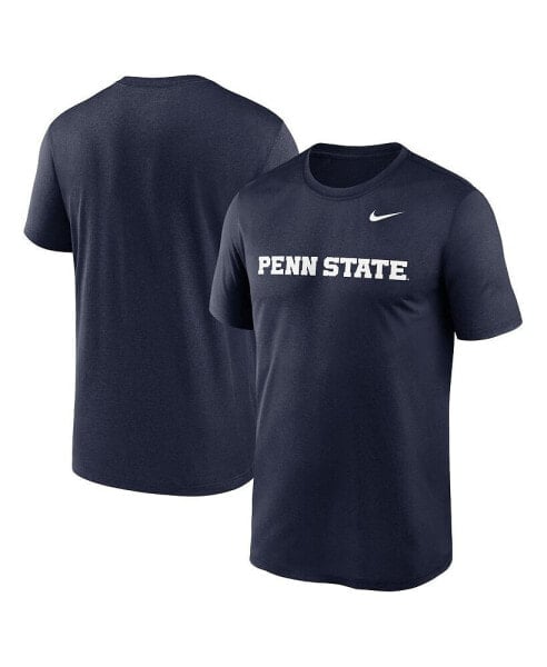 Men's Navy Penn State Nittany Lions Primetime Legend Wordmark T-Shirt