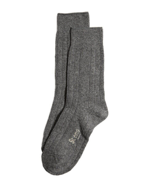 Stems Lux Cashmere & Wool-Blend Crew Sock Women's Os