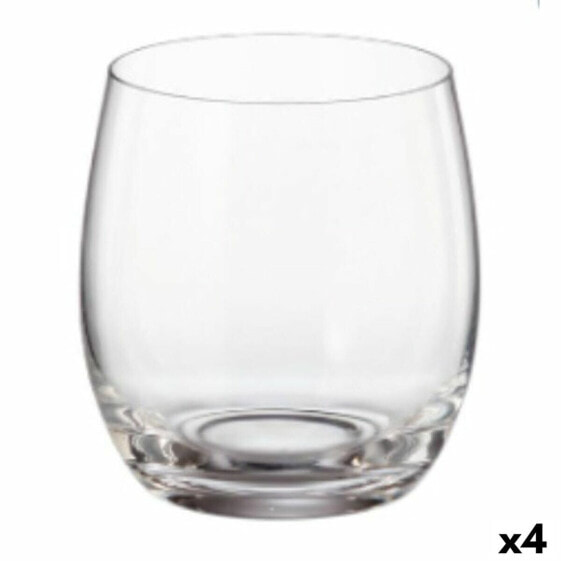Набор стаканов Bohemia Crystal Clara 410 ml Стеклянный 6 Предметы (4 штук)