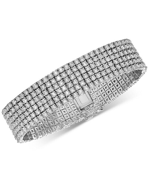 Diamond Multirow Tennis Bracelet (20 ct. t.w.) in 14k White Gold