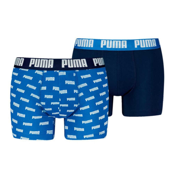 PUMA Everyday AOP Print Boxer 2 Units