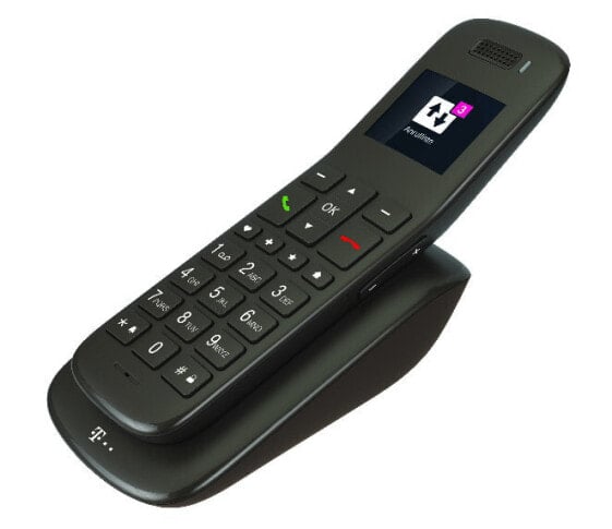 Deutsche Telekom Telekom Speedphone 32 - DECT telephone - Wireless handset - Speakerphone - 100 entries - Caller ID - Black