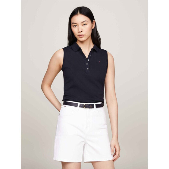 TOMMY HILFIGER 1985 Slim Fit Sleeveless polo