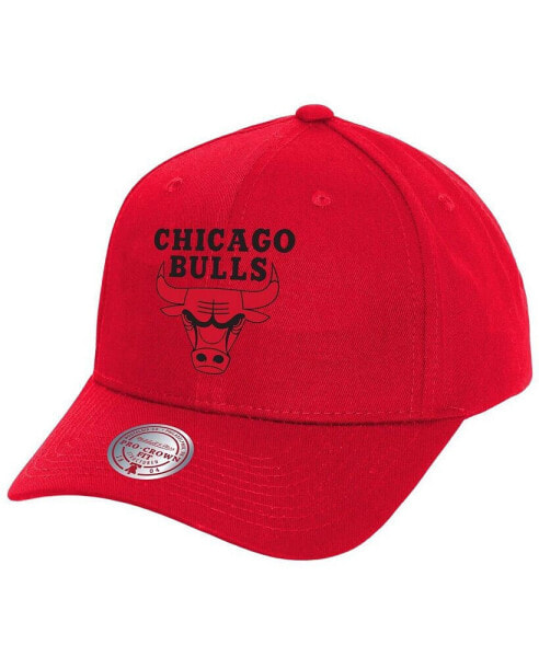 Men's Red Chicago Bulls Fire Red Pro Crown Snapback Hat