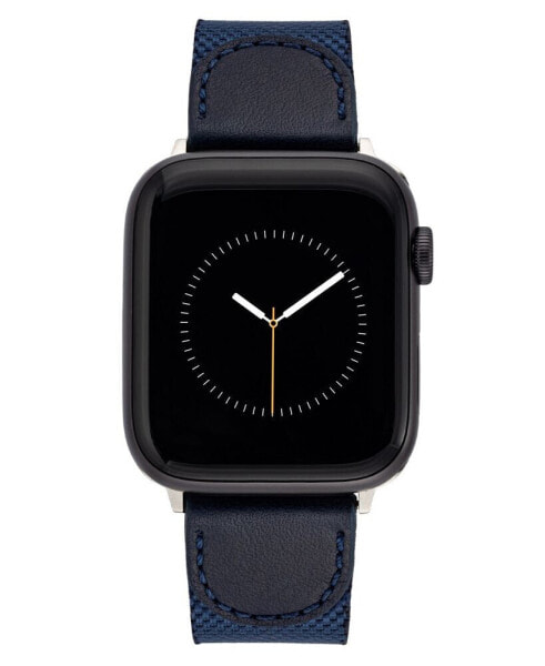 Ремешок для часов Vince Camuto Navy из нейлона Premium совместимый с Apple Watch 42мм, 44мм, 45мм, Ultra, Ultra2