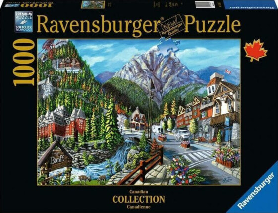 Ravensburger Puzzle 2D 1000 elementów Witamy w Banff