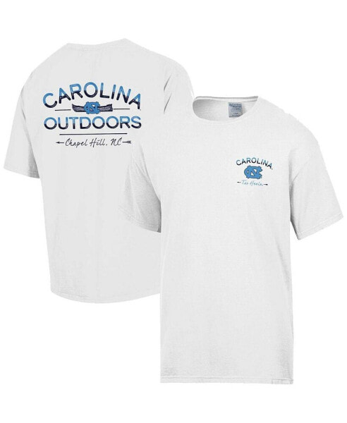 Men's White North Carolina Tar Heels Great Outdoors T-shirt