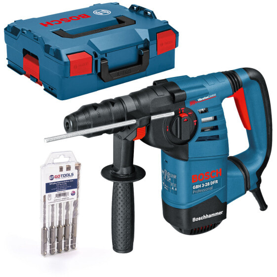 Bosch Bohrhammer GBH 3-28 DFR + GOTOOLS SDS-plus Hammerbohrer-Satz 5-teilig