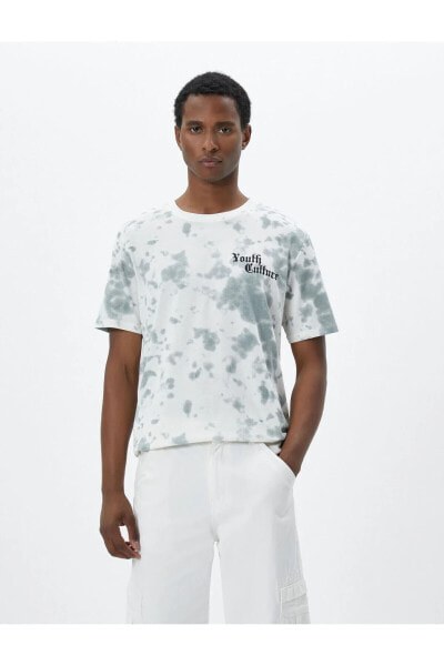 Футболка Koton Abstract Bike Neck Short Sleeve