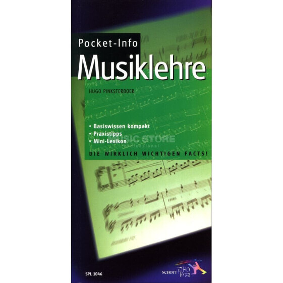 Schott Music Pocket-Info Musiklehre Basiswissen im Mini-Lexikon