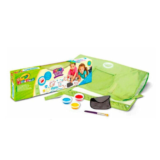 Crayola Mini Kids Maxi Paint Многоразовый коврик для раскрашивания + Смываемые краски