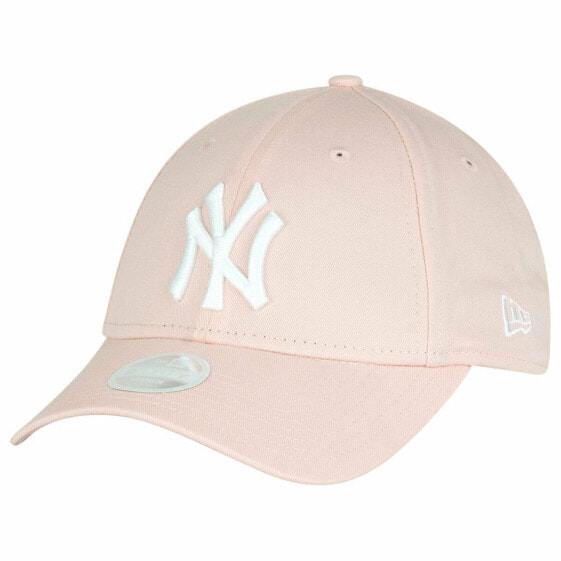 Женская шапка New Era League Essential 9Forty New York Yankees Розовый