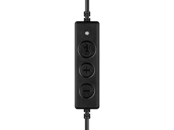 SANDBERG USB Office Headset Pro Stereo - Headset - Head-band - Office/Call center - Black - Binaural - Button