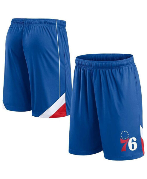 Men's Royal Philadelphia 76ers Slice Shorts