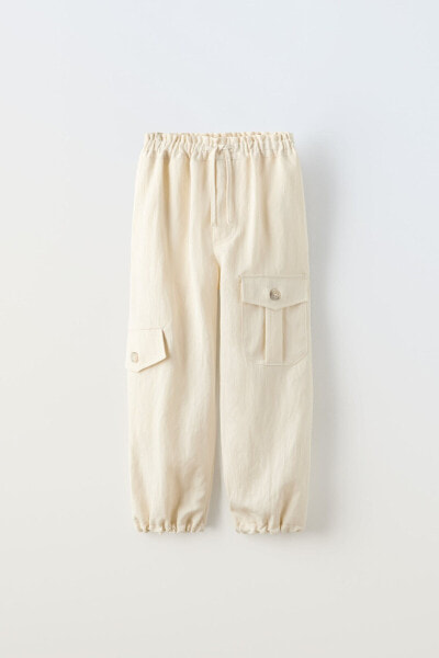 Flowing cargo trousers