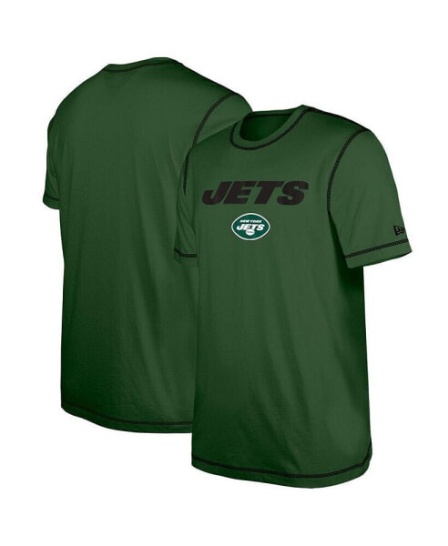 Men's Green New York Jets Third Down Puff Print T-shirt