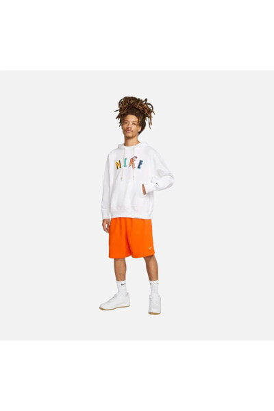 Dri-Fit Standard Issue Pullover Basketball Seasonal Hoodie Beyaz Erkek Sweatshirt