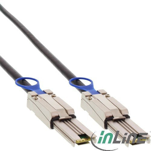 InLine SAS Cable - Mini-SAS 26pin SFF-8088 an Mini-SAS 26-pin SFF-8088 - 0.5m