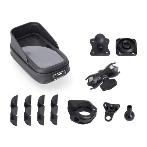 SW-MOTECH GPS.00.308.35100 GPS Support With Waterproof Mobile Case