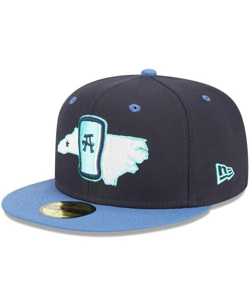 Men's Navy Asheville Tourists Theme Nights Asheville Beer City Tourists 59FIFTY Fitted Hat