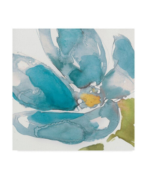 Jennifer Goldberger Flower Splash I Canvas Art - 15" x 20"
