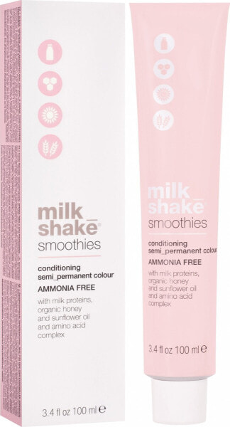 Milk Shake Milk Shake, Smoothies, Ammonia-Free, Semi-Permanent Hair Dye, 33N Dark Brown, 100 ml For Women